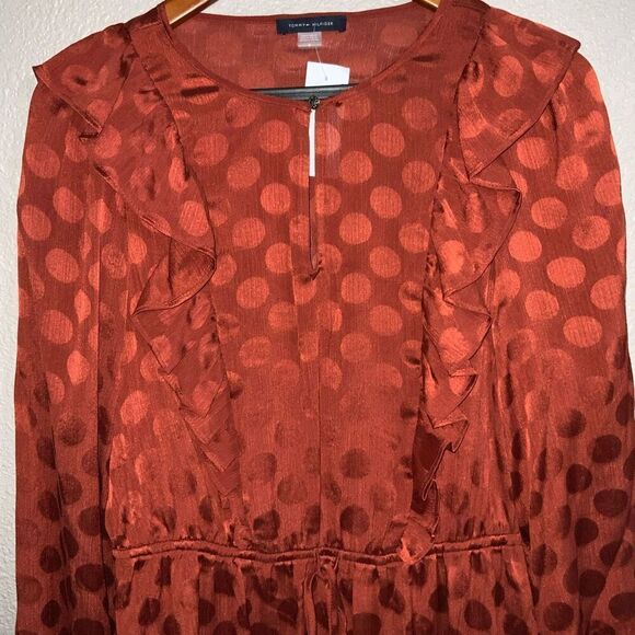 Tommy Hilfiger size 6 Chiffon Short Mini Dress - Picture 5 of 10